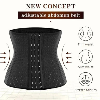 Women Body Shapewear Tummy Slimming Black Belly Band Shaping Shaper Corset Postpartum Flat Belly Postpartum Corset Shapewear